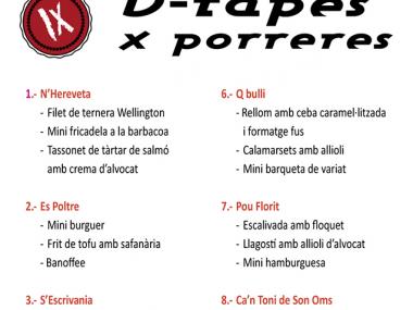 Fulletó DTapes x Porreres