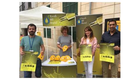 Porreres afegeix l'oli vegetal a la recollida selectiva a domicili